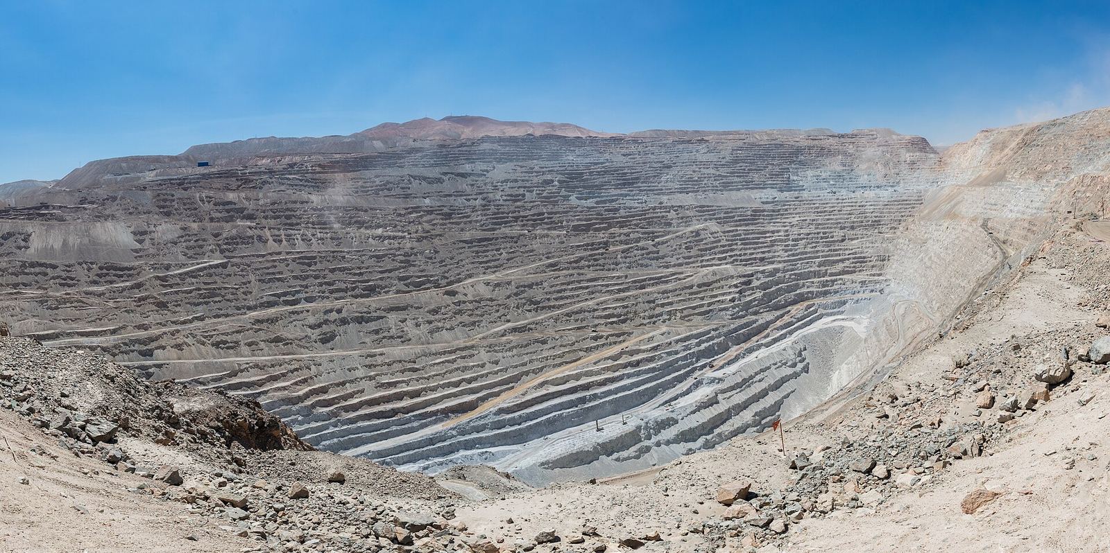 Mina de Chuquicamata, en Calama